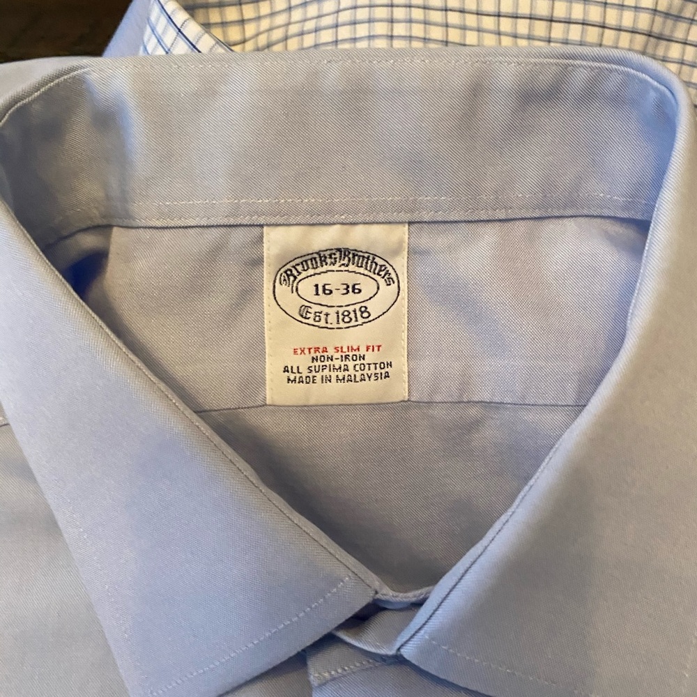 Men’s Brooks Brothers 16 Slim Fit button down